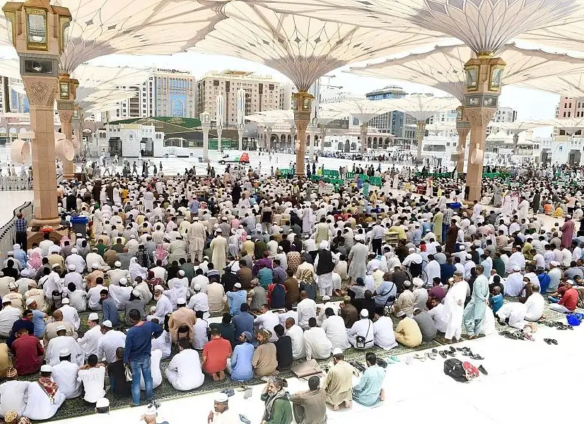 رئاسة المسجد النبوي تكمل استعداداتها لاستقبال المصلين في آخر جمعة قبل مغادرة ضيوف الرحمن لأداء شعيرة الحج