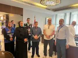 رئيس بعثة الحج يتفقد مقر بعثة السياحة وفنادق الحجاج ويشيد بخدمات البري والاقتصادي