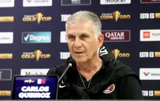 كيروش مدرب قطر ينتقد التحكيم في الكأس الذهبية بعد التعادل القاتل مع هندوراس