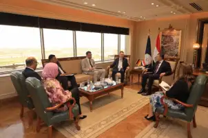 وزير السياحة يبحث مع سفير ألمانيا تعزيز التعاون المشترك بين البلدين في مجال السياحة