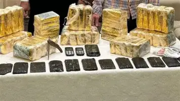 ضبط أمين شرطة مفصول من الخدمة بحوزته 42 طربة حشيش في الدقهلية