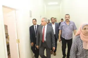 وزير العمل يتفقد المركز القومي للسلامة والصحة المهنية