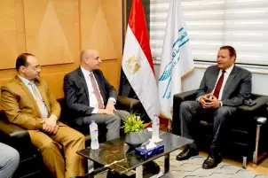 رئيس هيئة الاعتماد والرقابة الصحية وعميد طب المنوفية يبحثان خطوات تأهيل مستشفيات جامعة المنوفية