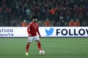 الأهلي يفتقد مروان عطية قبل ساعات من مباراة القمة