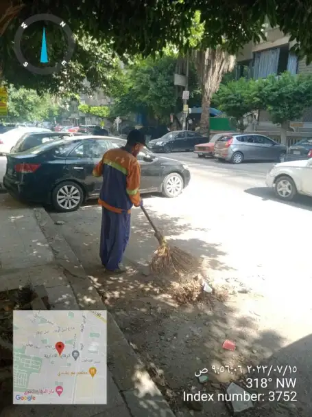 وزارة التنمية المحلية تستجيب لشكوى تراكمات القمامة بمنطقة أرض الجولف بالقاهرة