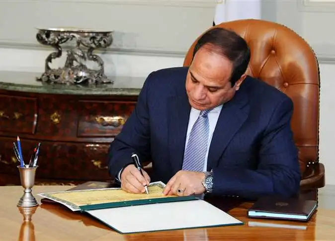 الرئيس السيسي يوفد مندوبا للتعزية في وفاة شقيق العميد أركان حرب مراد أحمد الشربيني