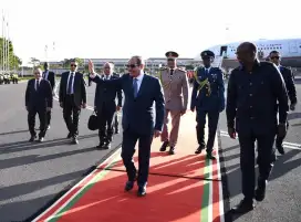 السيسي: خالص الشكر والتقدير للرئيس الكيني على حسن الاستضافة وحفاوة الاستقبال