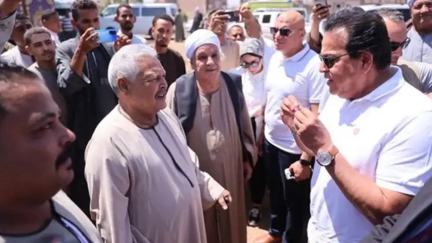 وزير الصحة يوجه بسرعة الانتهاء من أعمال تطوير  مستشفى نجع حمادي العام بمحافظة قنا