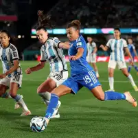 إيطاليا تنتزع الفوز على الأرجنتين في الوقت القاتل بمونديال السيدات
