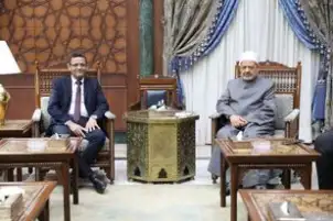 شيخ الأزهر ونقيب الصحفيين يبحثان سبل تعزيز التعاون