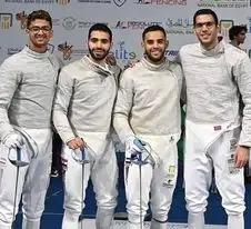 منتخب سلاح السيف رجال ينهي بطولة العالم في المركز 13