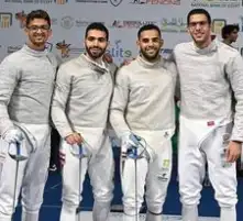 منتخب سلاح السيف رجال ينهي بطولة العالم في المركز 13