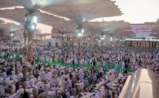 "شؤون المسجد النبوي" تكثف جهودها لتقديم أفضل الخدمات للصائمين في يوم عاشوراء