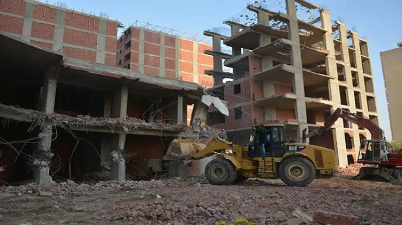 إزالة 130 مخالفة إشغال بكفر الدوار في البحيرة