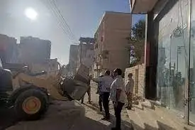 تنفيذ حملات لإزالة الإشغالات بمدينة الخارجة