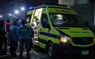 إصابة 15 شخصا انقلبت حافلتهم أثناء توجههم لأحد الأفراح بكفر الزيات