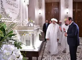 عنوان محبة ومودة.. التفاصيل الكاملة لافتتاح السيسي مسجد السيدة نفيسة بعد أعمال التطوير