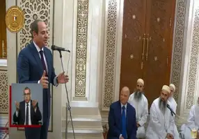 الرئيس السيسي لسلطان البهرة: ننفذ برنامجا متكاملا لتطوير الأضرحة