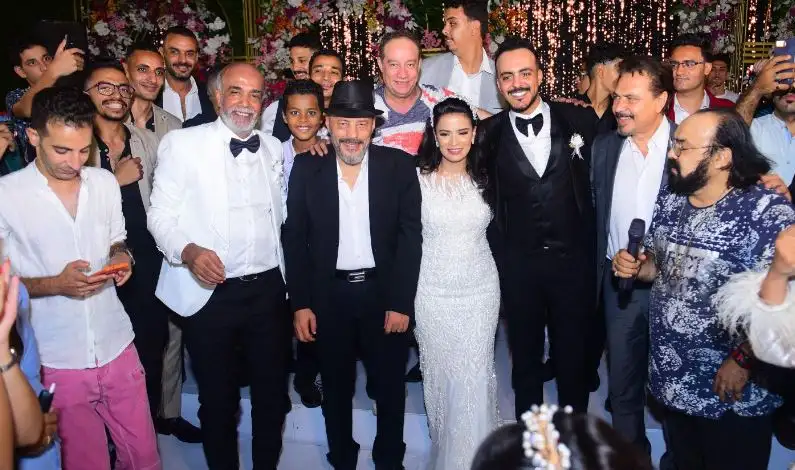 سليمان عيد يحتفل بزفاف نجله وسط نجوم الفن والمجتمع