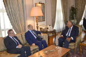 وزير الخارجية يؤكد حرص اللجنة العربية على المساعدة في حل الأزمة السورية