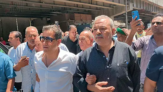 تشييع جثمان والدة الفنان أحمد شيبة لمثواها الأخير في الإسكندرية