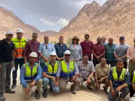 نائب وزير السياحة تزور سانت كاترين للوقوف على آخر مستجدات مشروع تطوير موقع التجلي الأعظم