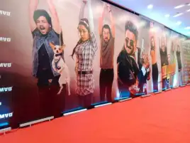 كريم العدل ومصطفى غريب يصلان العرض الخاص لفيلم «العميل صفر»
