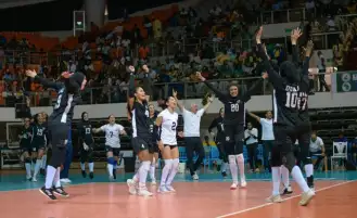 منتخب مصر يحقق الفوز الرابع بأمم إفريقيا لسيدات الطائرة