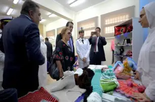 مركز إصلاح وتأهيل العاشر من رمضان يستقبل زيارة مجلس حقوق الإنسان