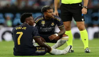إصابة فينيسيوس تثير قلق ريال مدريد