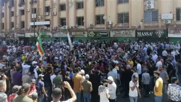 تواصل الإضراب والاحتجاجات في محافظة السويداء السورية