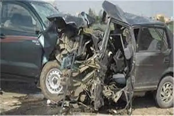 إصابة 4 أشخاص في حادث تصادم بالصف