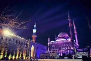 الليلة.. قناة الحياة تنقل حفل الشيخ ياسين التهامي من مهرجان القلعة