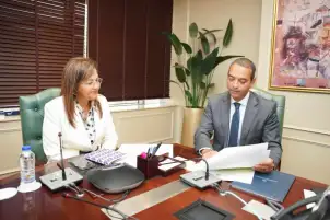 وزيرة التخطيط تناقش الخطط المستقبلية للصندوق السيادي والصناديق الفرعية
