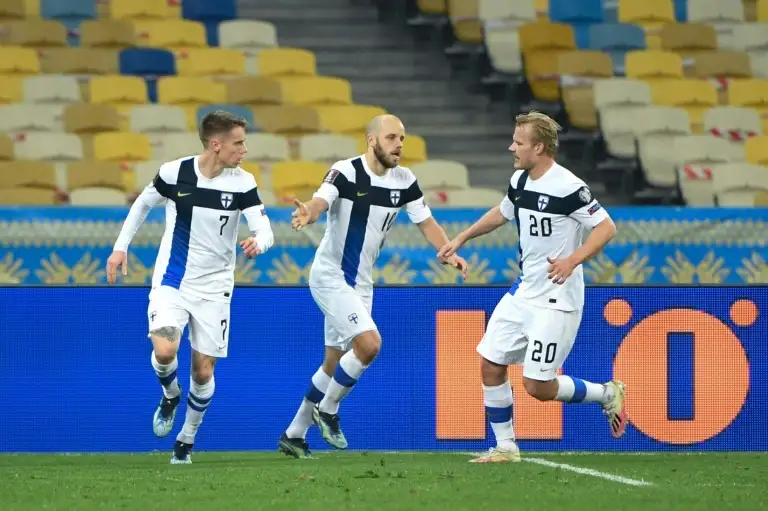 فنلندا تعبر كازاخستان بهدف وتتصدر المجموعة السابعة بتصفيات يورو 2024