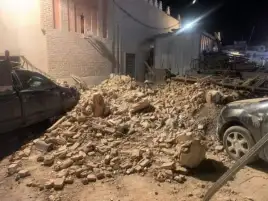المغرب: الزلزال المدمر يخلف 296 قتيلا و153 جريحا في حصيلة أولية