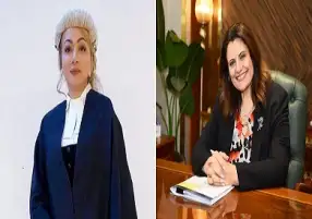 وزيرة الهجرة تهنئ المصرية چيهان الحسيني لتعيينها بمنصب مدعي عام بالمملكة المتحدة
