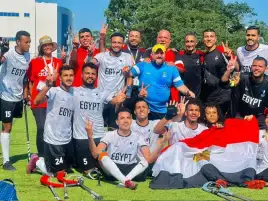 منتخب مصر لكرة القدم للساق الواحدة يحقق برونزية دورة الألعاب الأفريقية