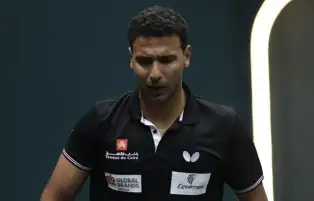 الإصابة تجبر عمر عصر على الإنسحاب من بطولة إفريقيا لتنس الطاولة