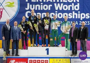 برعاية WE.. المنتخب المصري للناشئين في الخماسي الحديث يتصدر جدول بطولة العالم بـ3 ذهبيات
