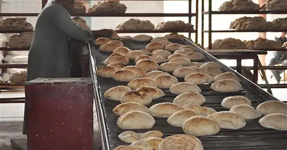 الحكومة تنفي إلغاء فارق نقاط الخبز المدعم للبطاقات التموينية