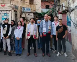 بدعوة من "الشباب الفلسطيني".. النائب أحمد البرلسي يتفقد أحوال مخيمات بيروت في ذكرى صبرا وشاتيلا