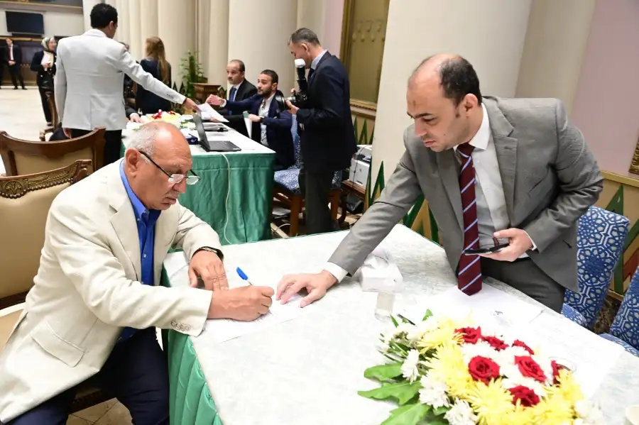 النائب أحمد عثمان: الرئيس السيسي قائد مسيرة تنموية.. والهيئة الوطنية توفر ضمانات لنزاهة الانتخابات