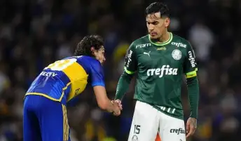 بوكا جونيورز يتعادل مع بالميراس في المربع الذهبي بكأس الليبرتادوريس
