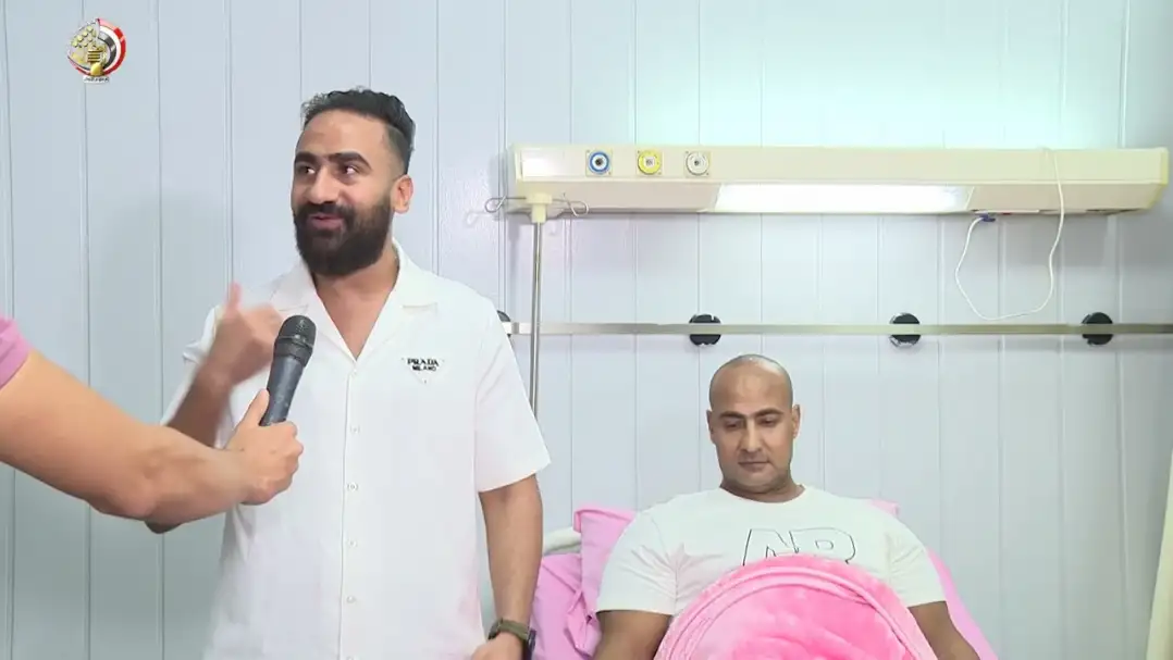 بعد توجيهات الرئيس.. مستشفى المعادي العسكري يستقبل أشرف فولة بطل العالم السابق في كمال الأجسام