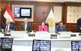 4 وزراء يراجعون خطة إدارة الأزمات للسلامة العامة والتصدي للسحابة السوداء