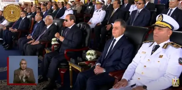 الرئيس السيسي يوجه رسالة لخريجين أكاديمية الشرطة الجدد: هناك قانون يحكمنا جميعا