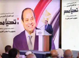 حملة السيسي تستقبل وفدا من مجلس القبائل والعائلات المصرية