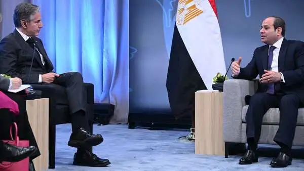 الرئيس السيسي لـ بلينكن: نحتاج خفض التوتر في غزة وتيسير دخول المساعدات