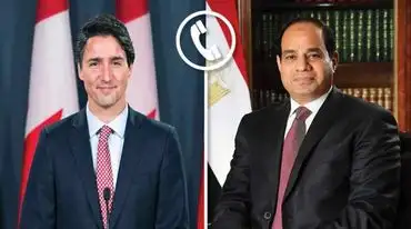 السيسي ورئيس وزراء كندا يبحثان مستجدات التصعيد العسكري الدائر في غزة
